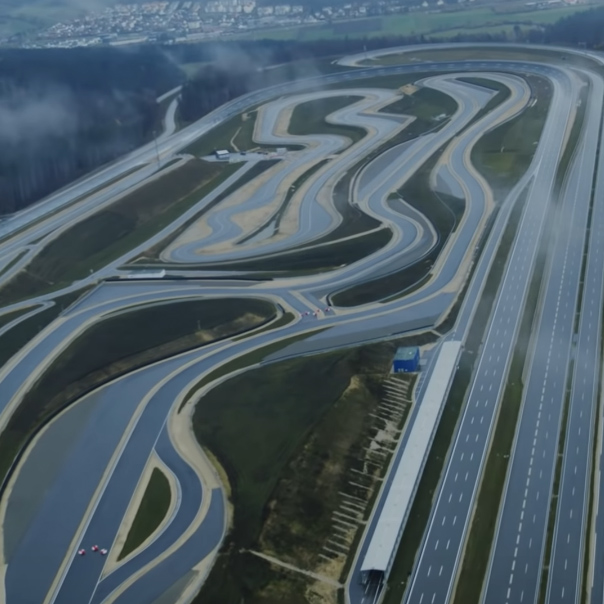 Daimler private test track